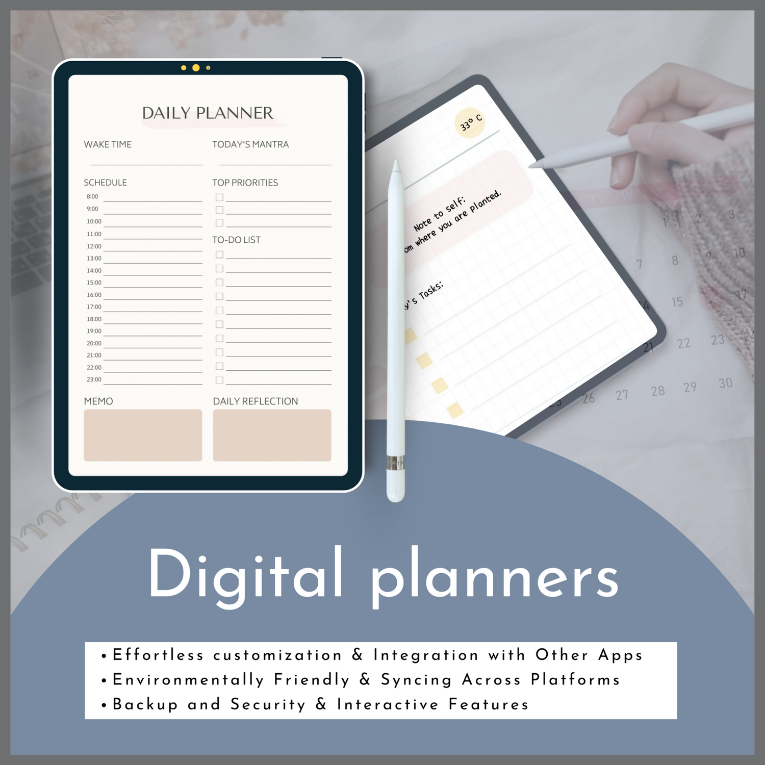 Digital planners for goodnotes