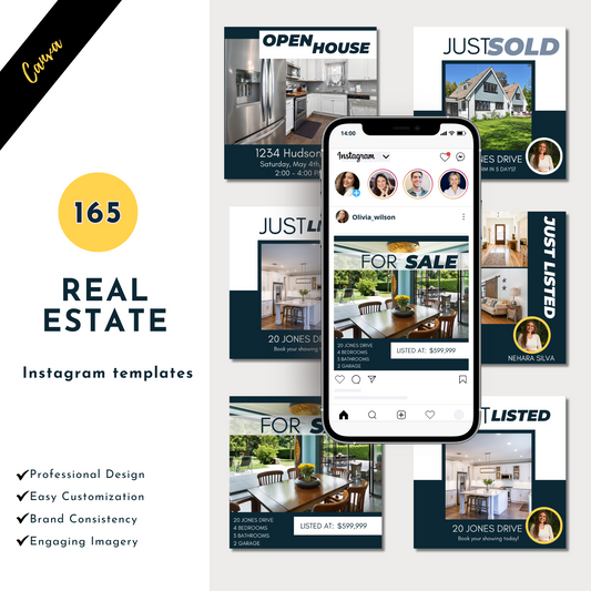 Real Estate Instagram template