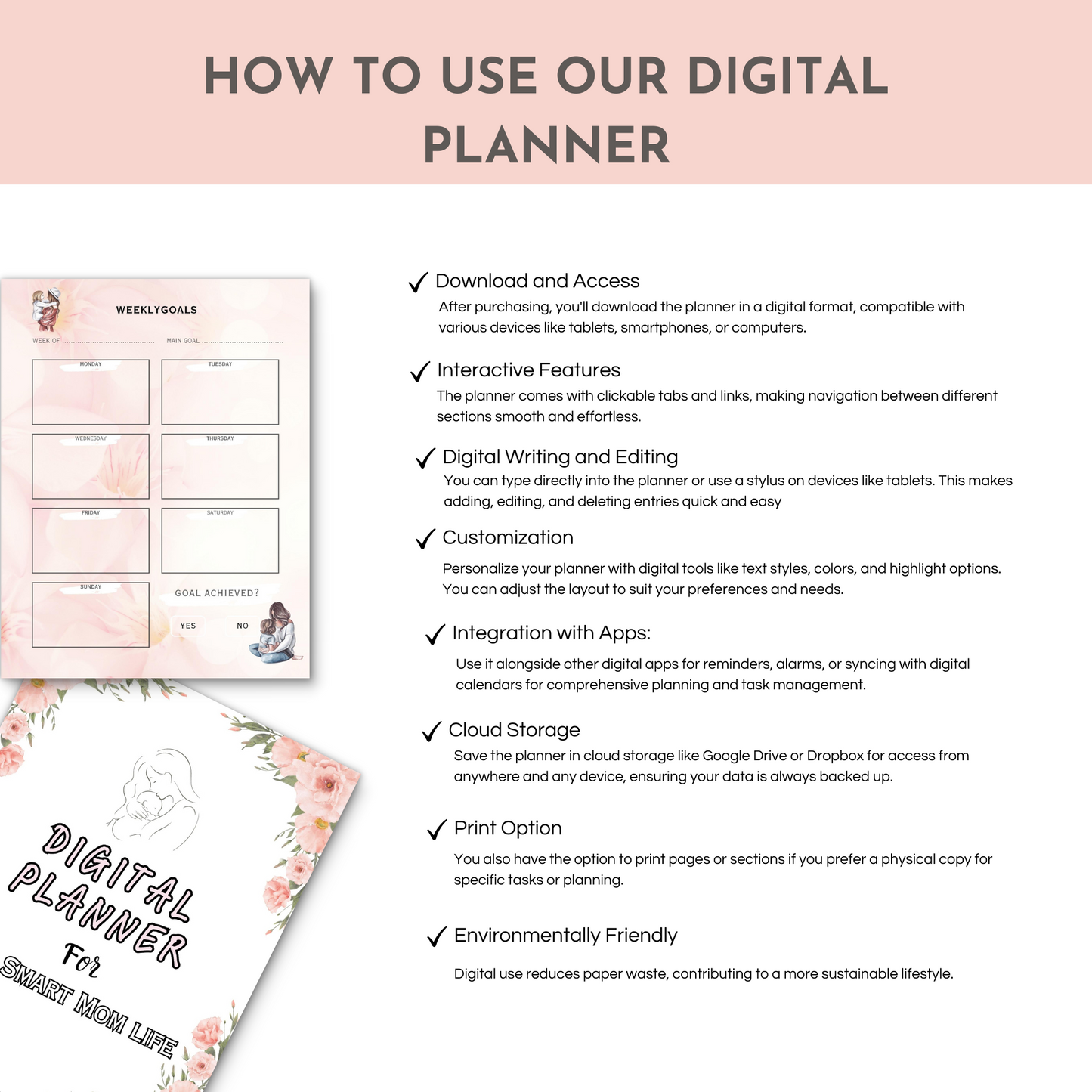 The smart Mom Digital Planner