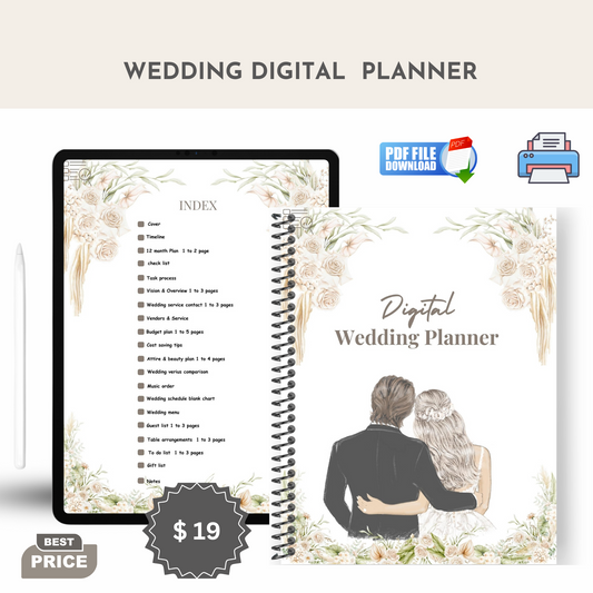 Wedding digital Planner